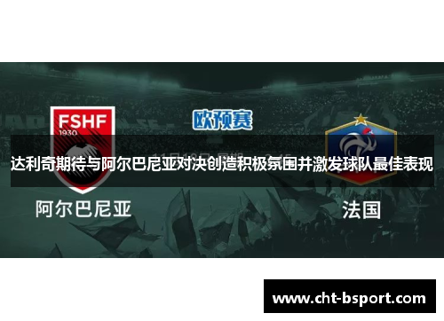 达利奇期待与阿尔巴尼亚对决创造积极氛围并激发球队最佳表现